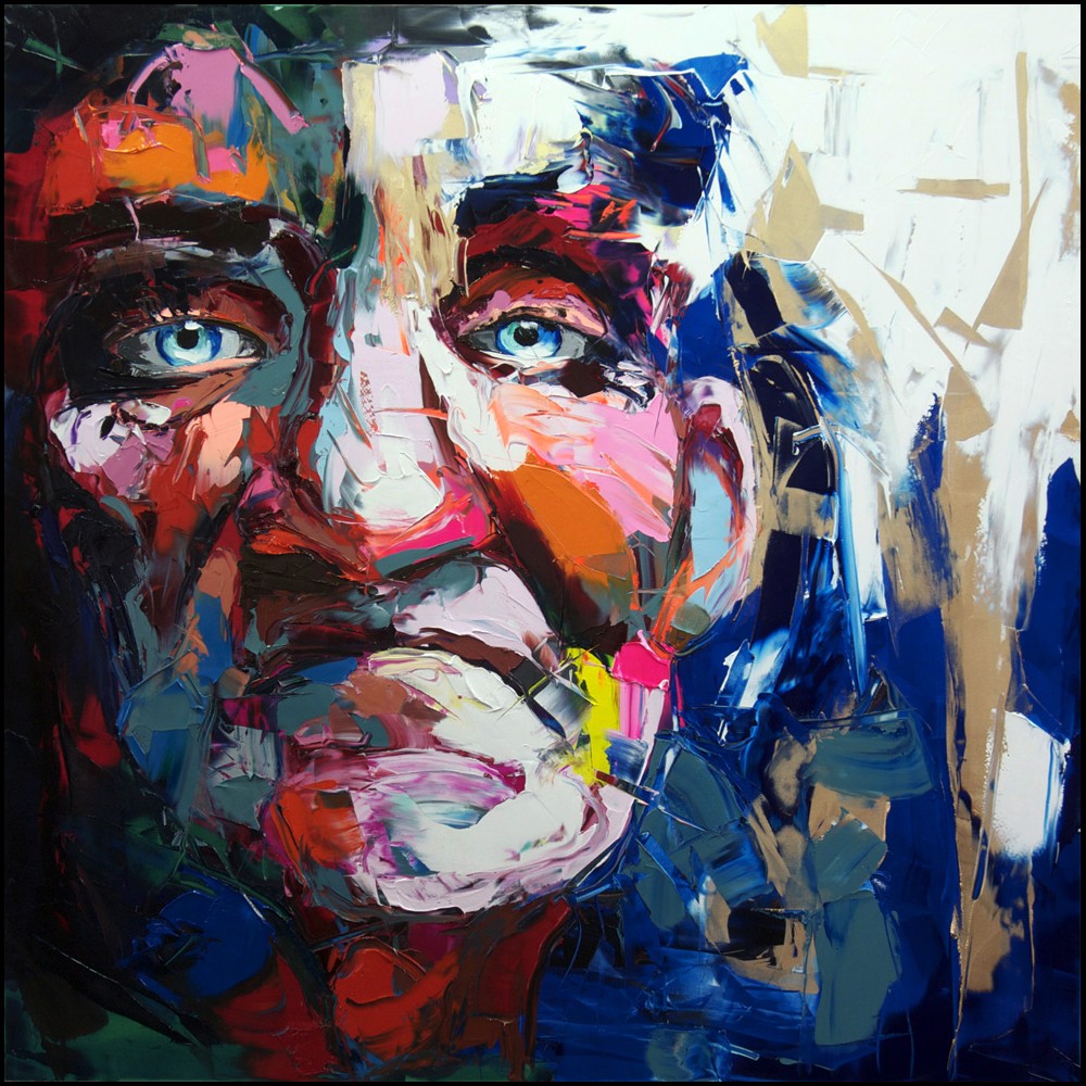 Francoise Nielly Portrait Palette Painting Expression Face112